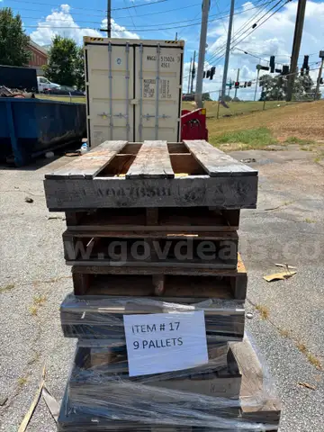 Approximately 90 pallets