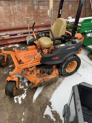 Scag Cheetah Model # SCZ61V-921FX 61" Zero Turn Mower Kawasaki Motor FX921V