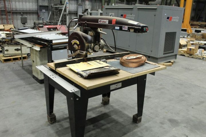 Original 14in Radial Arm Saw, Model 3546 | AllSurplus