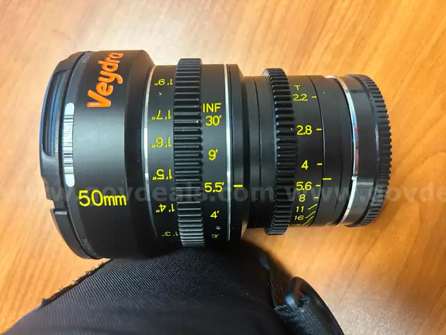 Veydra Mini Prime 50mm Lens