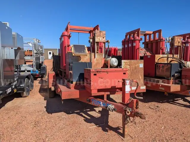 BOP Accumulator/Closing Unit, w/8-Tank Hydraulic System, Trailer Mounted, Qty 1