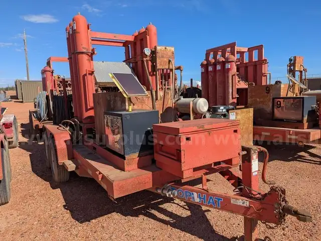 BOP Accumulator/Closing Unit, w/6-Tank Hydraulic System, Trailer Mounted, Qty 1