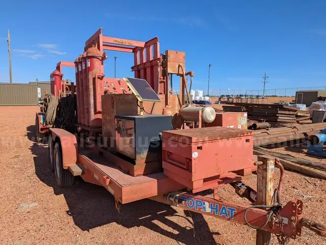 BOP Accumulator/Closing Unit, w/8-Tank Hydraulic System, Trailer Mounted, Qty 1