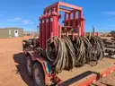 BOP Accumulator/Closing Unit, w/8-Tank Hydraulic System, Trailer Mounted, Qty 1