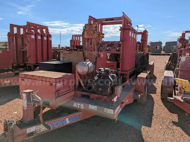 BOP Accumulator/Closing Unit, w/8-Tank Hydraulic System, Trailer Mounted, Qty 1