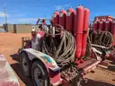 BOP Accumulator/Closing Unit, w/8-Tank Hydraulic System, Trailer Mounted, Qty 1