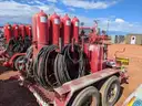 BOP Accumulator/Closing Unit, w/8-Tank Hydraulic System, Trailer Mounted, Qty 1