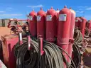 BOP Accumulator/Closing Unit, w/8-Tank Hydraulic System, Trailer Mounted, Qty 1