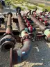 Pipe Spools, 8in - 10in, 10ft - 40ft, Ball Valves, 10in, 150#, Manifolds, 8in &#x26; 10in, Qty 91