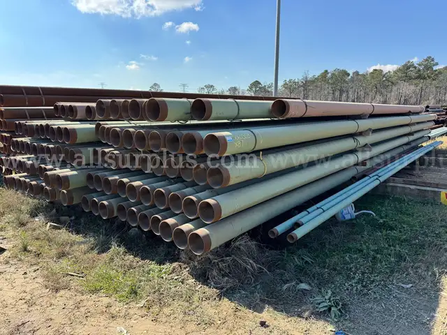 Pipe, 8.625in OD x 0.322 - 0.500in WT, X52 PSL2, ERW, FBE & ARO, Approx. 11,939.3ft