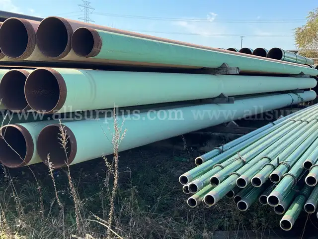 Pipe, 10.750in - 12.750 OD x 0.365 - 0.500in WT, X52, ERW, FBE & ARO, Approx. 1,093.7ft