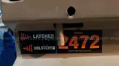 KNAACK BOX - Jobmaster Chest - Model 2472 - Steel, Tan * NO KEY *