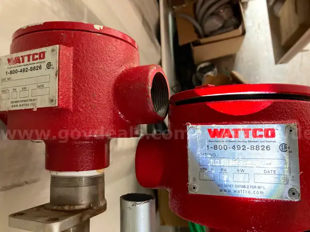 Over the Side Frac Tank Heater