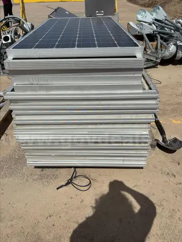 Used Solar Panel Parking Lot Lighting System