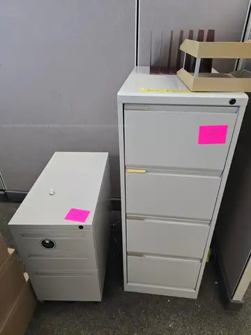 Lot of 20 Filing Cabinets