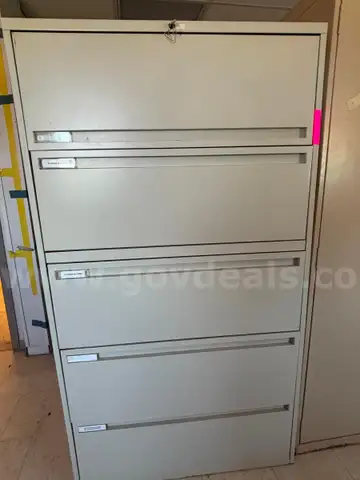 5 Drawer Filing Cabinet