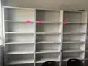 Lot of 6 Shelving Units
