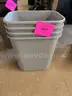 Garbage Cans and Recycling Bins