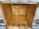 Wooden Crate - 30.5&#x201D; l x 26.5&#x201D; w x 27&#x201D; h