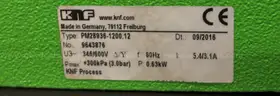 KNF Double Diaphragm Pump