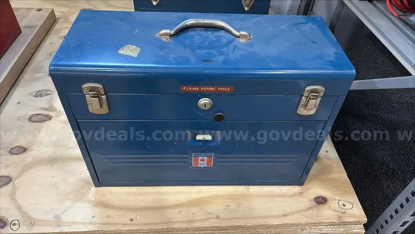 Master Craft Machinists Style Tool Box