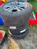 Lot of 4, Kumho 205/55 R16 91H M&#x26;S Tires on Rims