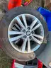 Lot of 4, Kumho 205/55 R16 91H M&#x26;S Tires on Rims