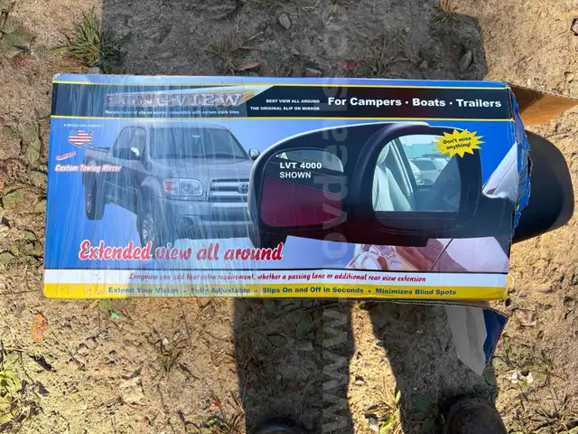 Set of Side Mirrors with Mounting Kit