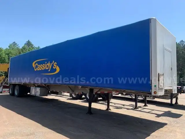 1998 Flatbed Curtain Side Trailer
