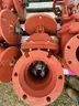Lot of Gate Valves and Straight Flanges
