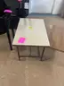 2 Side Tables, 2 Waiting Room Chairs and a 4 Drawer Filing Cabinet *No Key*