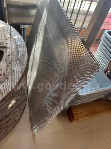Lot of 4, Sheets of Metal Grate