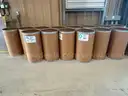 Lot of 14, Empty Cardboard Barrels