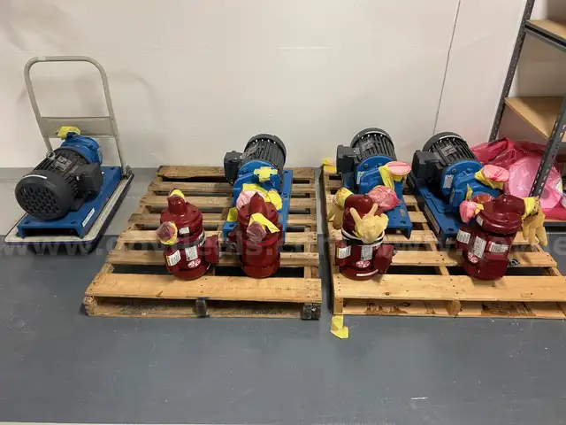 Lot of Valves and Pumps