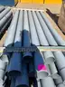 560&#x27; OF 6&#x22; UNDERGROUND GREY DBII PVC CONDUIT and 8 Pieces of 6&#x27; INCH UNDERGROUND GREY DBII PVC 90 DEGREE FITTINGS