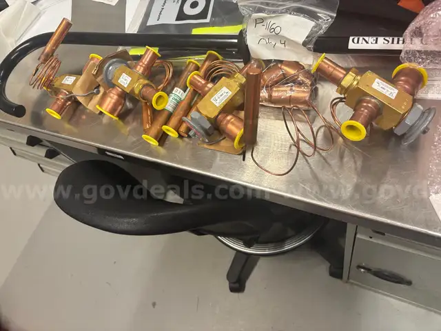 Lot of Valves, Gages and Misc Parts