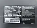 5. 60&#x22; Sharp TV, Model #LC-60LE660U
