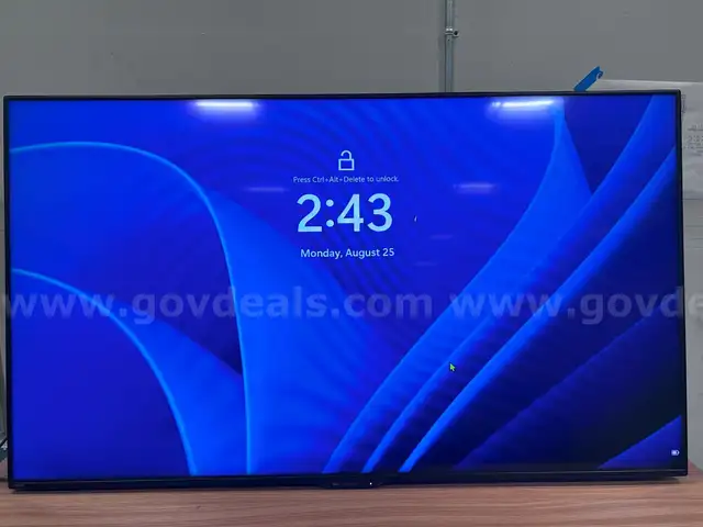 5. 60" Sharp TV, Model #LC-60LE660U