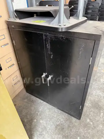 Lot of (2) Storage Cabinets