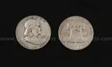 61 Silver Franklin Halves