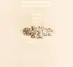 Vintage 14K Yellow Gold Engagement Design Ring With Diamonds, 2.5 Grams