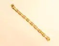 14K Yellow Gold Greek Design Bracelet, 26.5 Grams