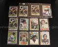 33 Assorted 1970&#x27;s &#x26; 1980&#x27;s Topps Football Cards, Mostly Rookie Cards