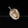 14K Yellow Gold Lion&#x27;s Head Design Pendant, 4.2 Grams