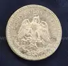 1947 Gold Mexico 50 Peso Coin, 41.6 Grams