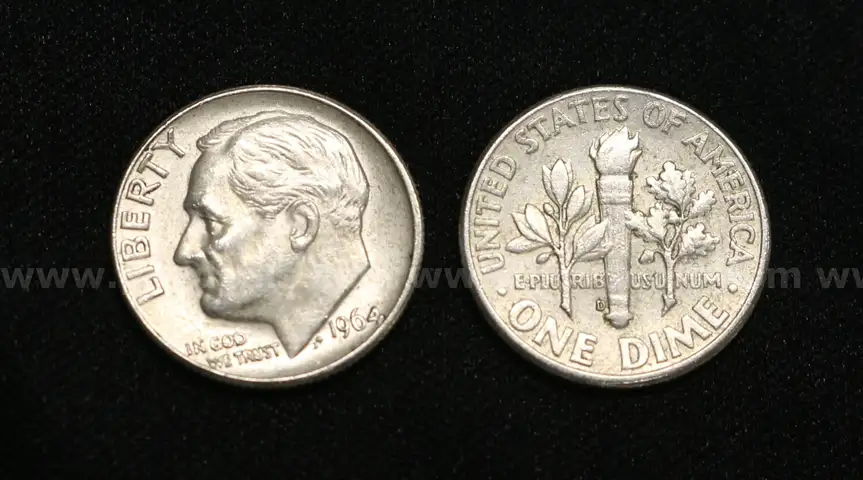 1000 Silver U.S. Roosevelt Dimes