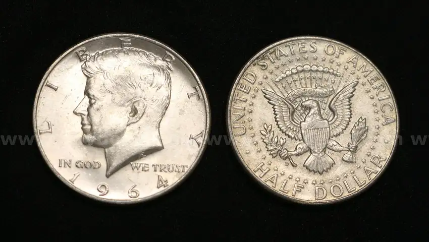 75 Silver U.S Kennedy Half Dollar Coins