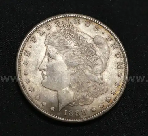Graded 1888-S Morgan Dollar Coin