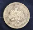1947 Gold Mexico 50 Peso Coin, 41.6 Grams