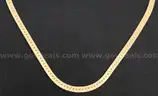 14k Yellow Gold Herringbone Necklace, 26.4 Grams